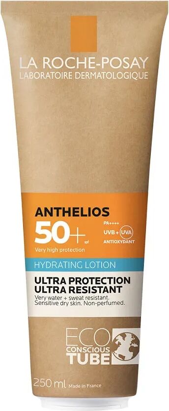 la roche posay anthelios latte solare spf50+ protezione molto elevata per pelle sensibile 250 ml