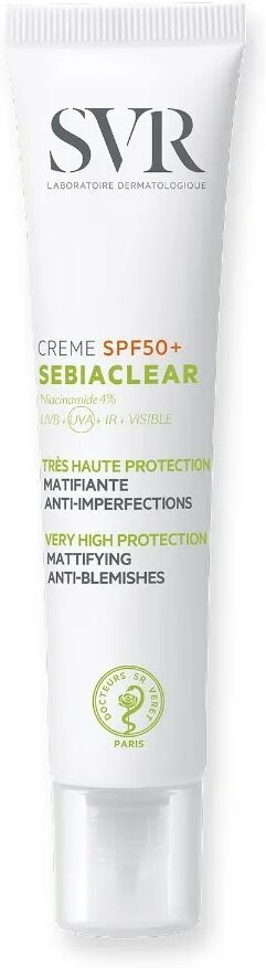 svr sebiaclear creme spf50+ 40 ml