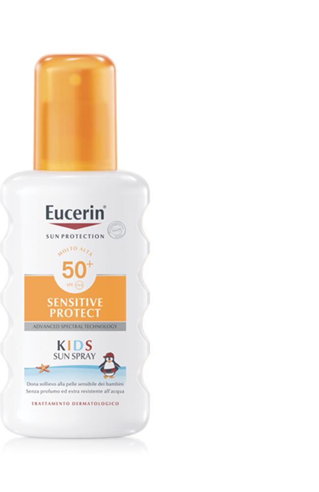 eucerin sun kids spray solare fp 50+ protezione bambini 200 ml