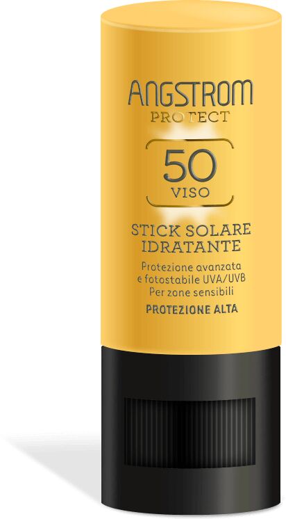 angstrom stick solare idratante spf 50 protezione viso 9 ml