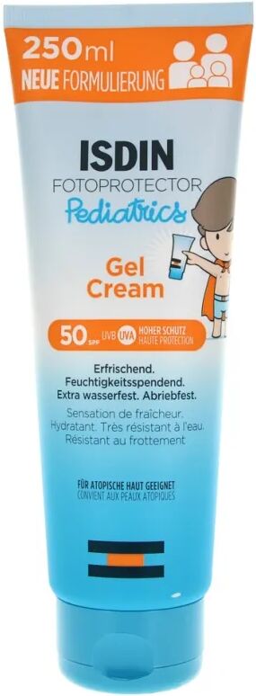 isdin sunscreen fotoprotector pediatrics spf 50+ protezione solare per bambini 250 ml