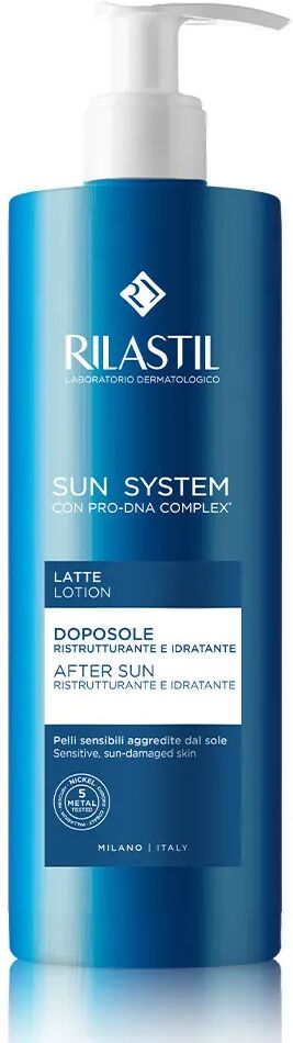 rilastil sun system latte doposole idratante e rigenerante 400 ml