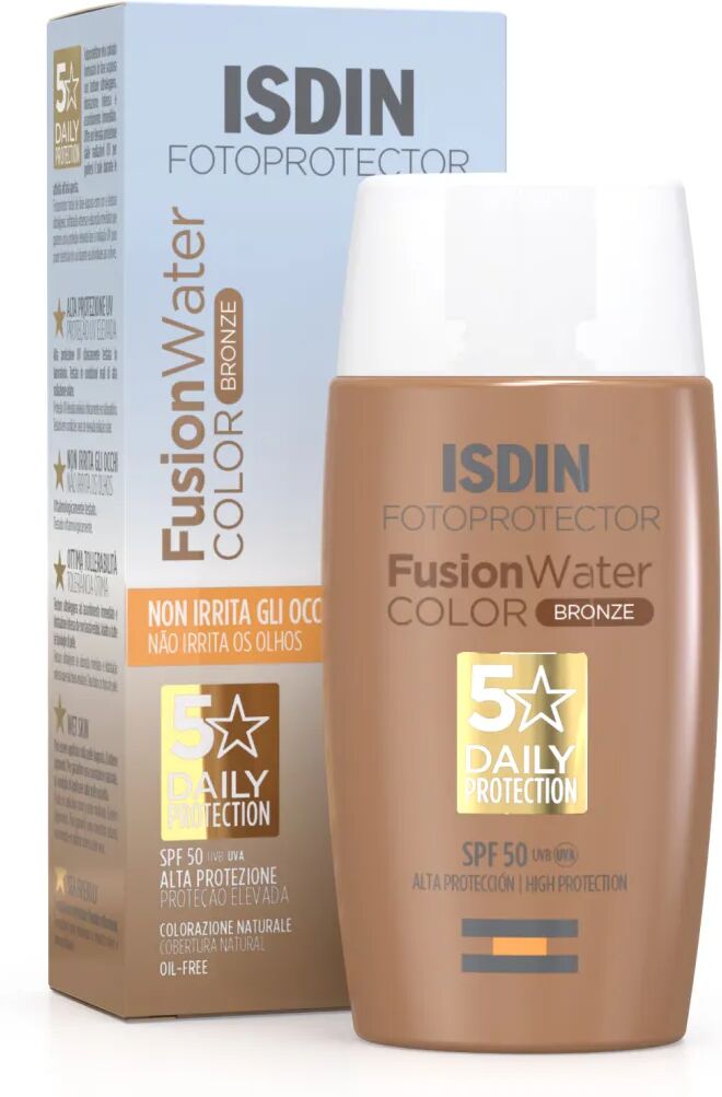 isdin fotoprotector fusion water color bronze spf50 50 ml