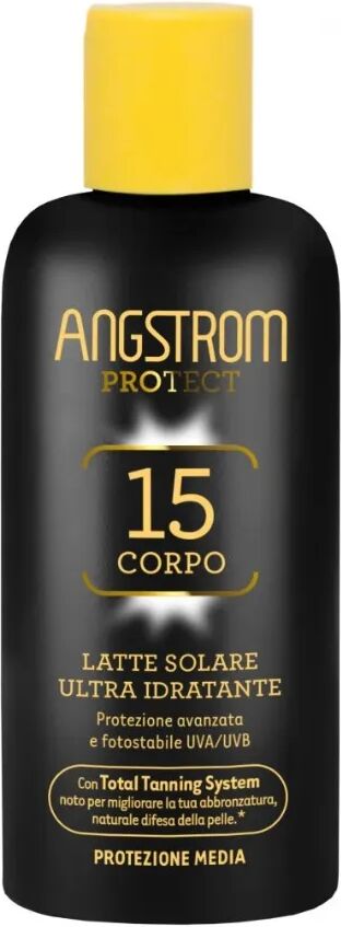 angstrom latte solare ultra idratante spf 15 corpo 200 ml