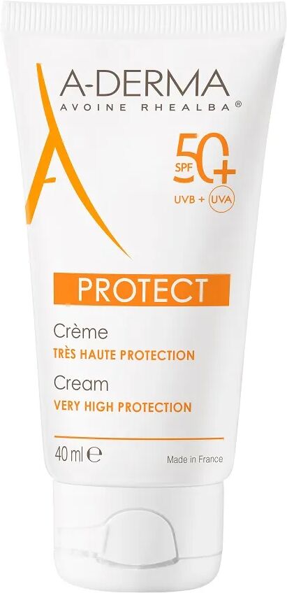 a-derma protect crema solare spf 50+ viso e corpo tubo 40 ml