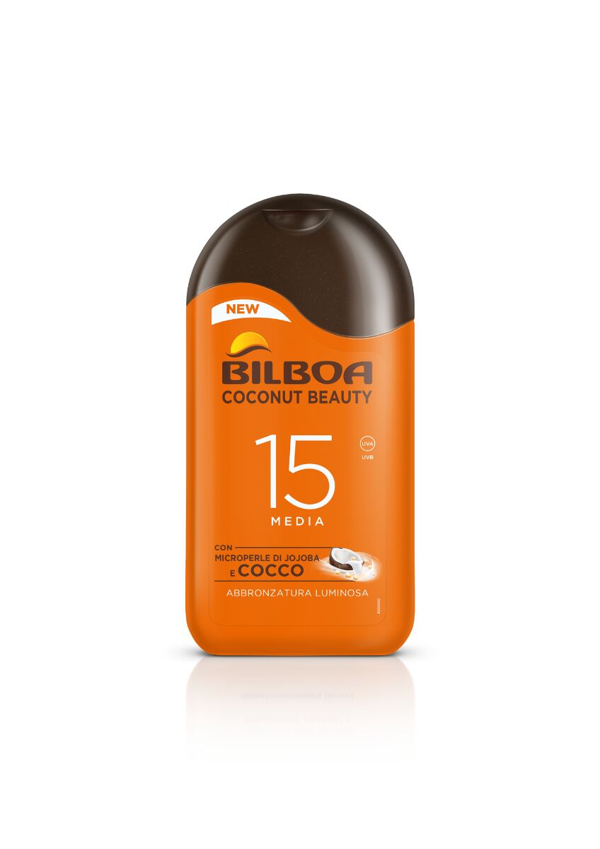 bilboa coconut beauty latte solare spf 15 200ml