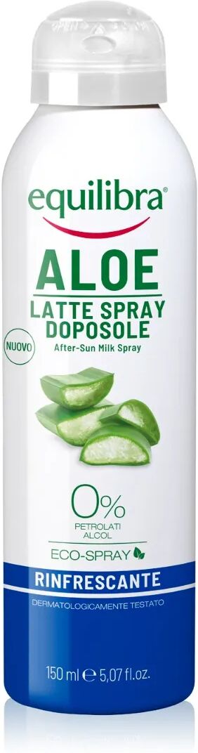 equilibra aloe latte solare doposole rinfrescante spray 150 ml