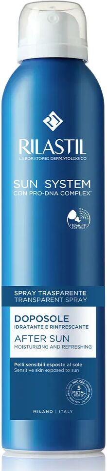 rilastil sun system doposole trasparente spray 200 ml