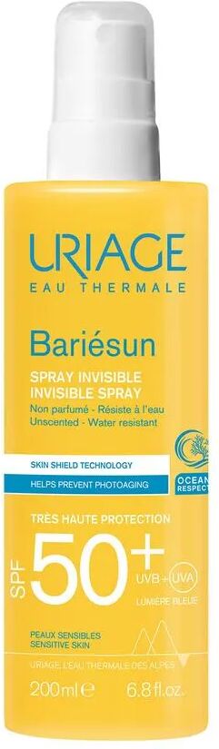 uriage bariésun spray solare senza profumo spf 50+ protezione corpo 200 ml