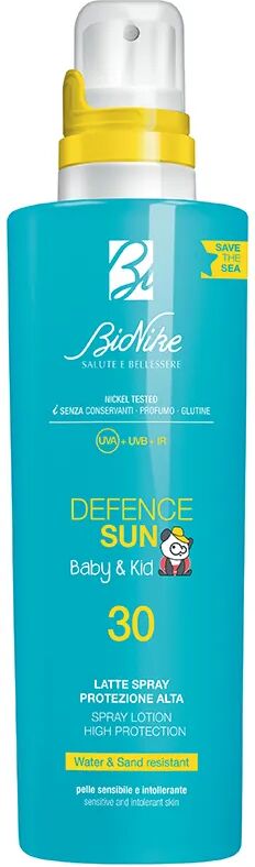 bionike defence sun baby&kid latte spray spf 30 200 ml