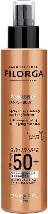 filorga uv-bronze body spf 50+ spray solare corpo 150 ml