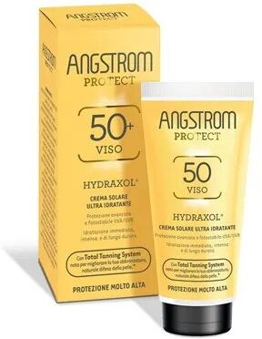 angstrom crema solare ultra idratante spf 50+ protezione viso 50 ml