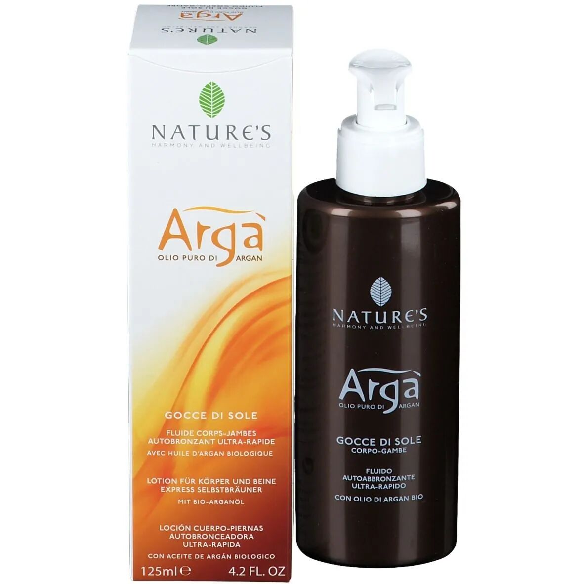 NATURE'S Argà Orosolare Autoabbronzante Gocce 125 ml