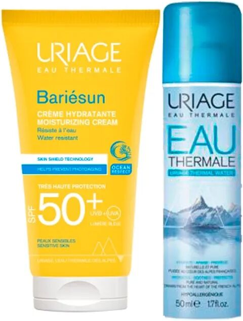 Uriage Bariesun Cofanetto Crema SPF 50+ 50 ml + Eau Thermal Spray 50 ml