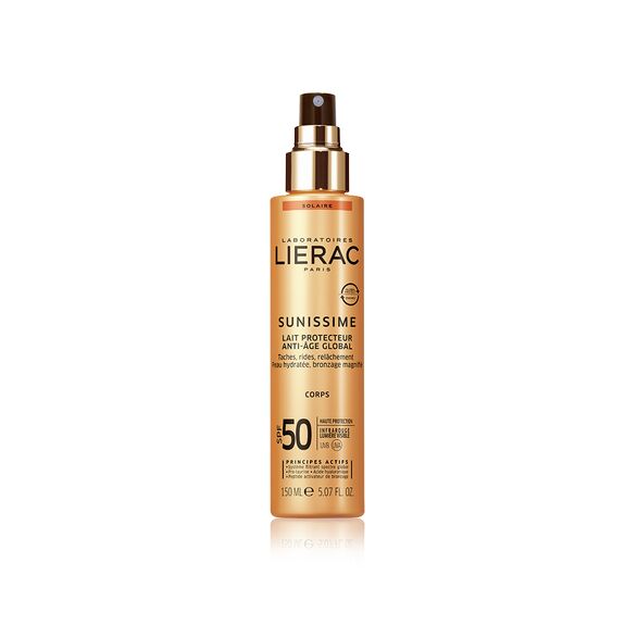 Lierac Sunissime Latte Corpo Solare Protettivo Spf 50+ Antietà Globale 150 ml