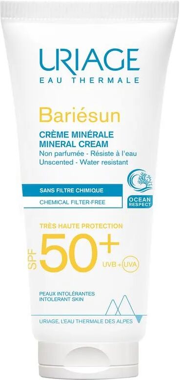 Uriage Bariésun Crema Minerale SPF 50+ Pelle Intollerante 100 ml