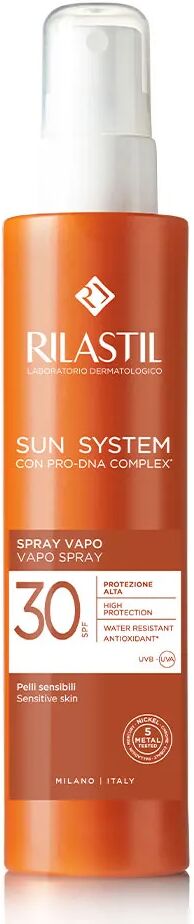 Rilastil Sun System Spray Solare SPF 30 Protezione Corpo 200 ml