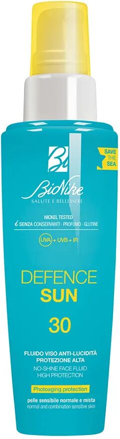 Bionike Defence Sun Fluido Anti-lucidità SPF 30 Protezione Alta 50 ml