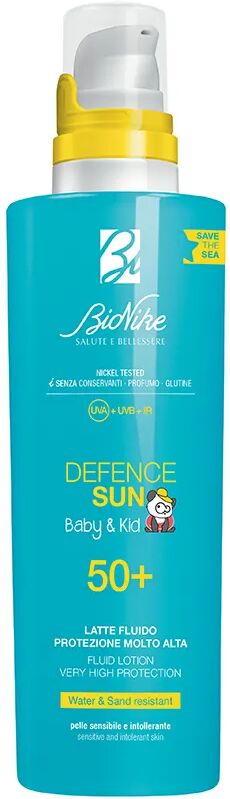 Bionike Defence Sun 50+ Baby&Kid Latte Fluido 200 ml