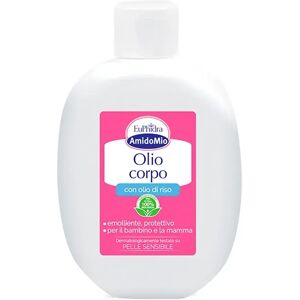 EuPhidra AmidoMio Olio Corpo Per Neonati Con Olio Di Riso 200 ml