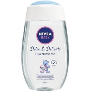 Nivea Baby Olio Nutriente Dolce e Delicato per Neonati e Bambini 200 ml