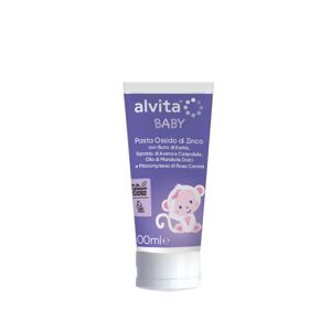 Alvita Baby Pasta Ossido Zinco Cambio Pannolino Per Pelle Delicata 100 Ml