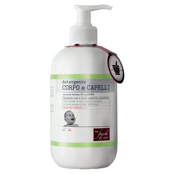 fiocchi di riso detergente corpo e capelli talco 400 ml