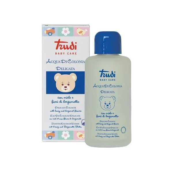 trudi trudy baby care acqua di colonia delicata pelle sensibile 100 ml