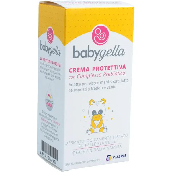 babygella prebiotic crema protettiva viso e mani 50 ml