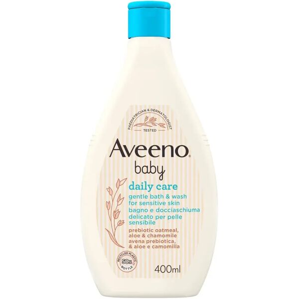 aveeno baby daily care bagno e docciaschiuma delicato bambini 400 ml