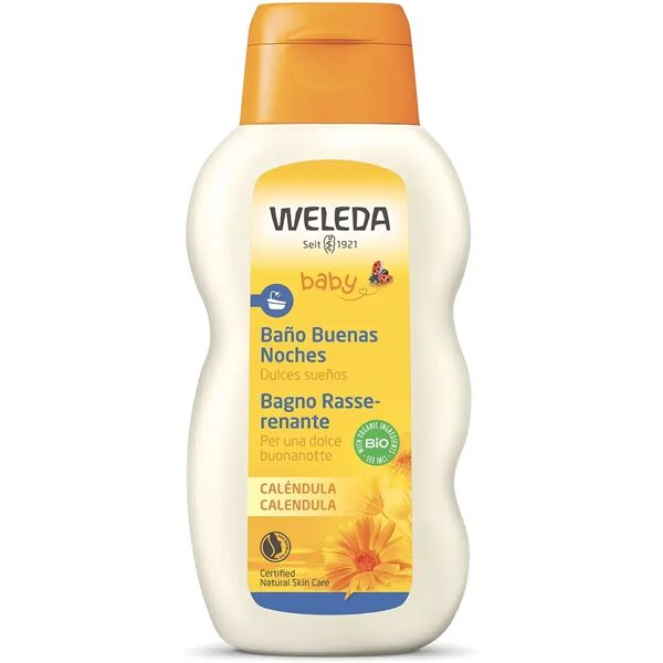 weleda baby calendula bagno trattamento rasserenante 200 ml