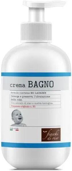 fiocchi di riso crema bagno detergente idratante per neonati e bambini 400 ml