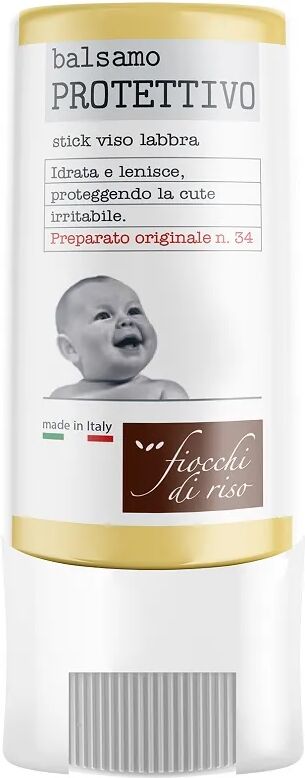 fiocchi di riso balsamo protettivo per viso e labbra stick 9 ml