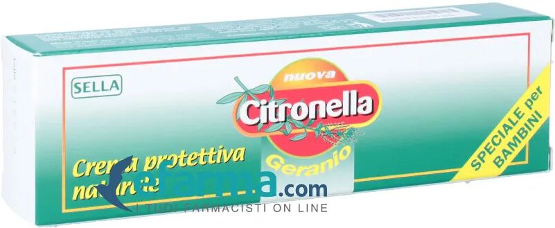 Sella Citronella Crema Protettiva Per Bambini 50 ml