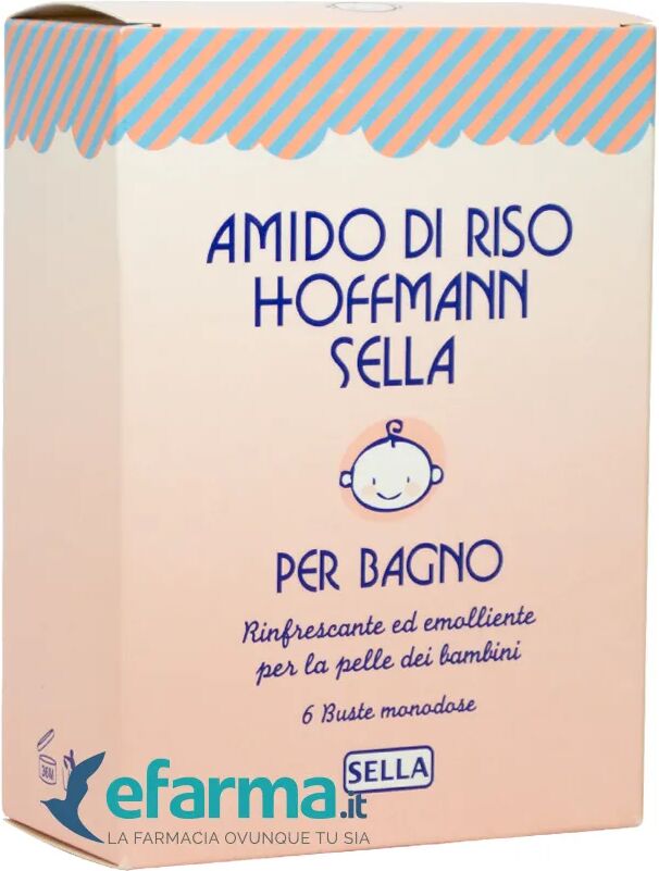 Sella Amido di Riso Hoffmann Per il Bagnetto 6x25 g