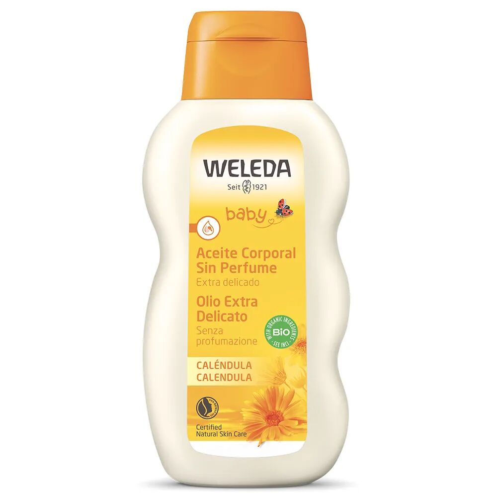 Weleda Baby Calendula Olio Trattante Corpo Senza Profumo 200 ml