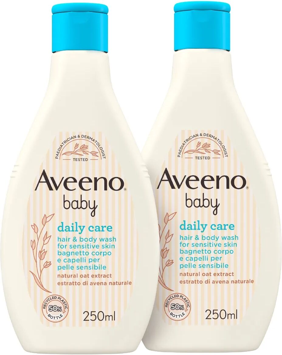 Aveeno Baby Bagnetto Testa Piedi 2X250ml