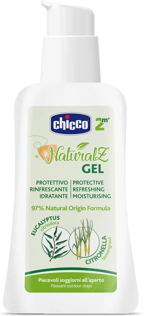 Chicco Gel Naturalz Protettivo & Rinfrescante Antizanzare Per Neonati e Bambini 60 ml