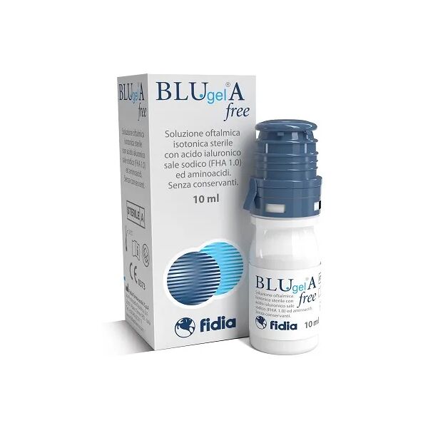 blu gel a free soluzione oftalmica isotonica lubrificante 10 ml