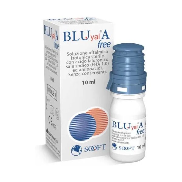 bluyal a free soluzione oftalmica lubrificante 10 ml