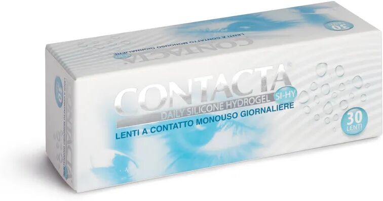 contacta daily lens silicone hydrogel lenti monouso giornaliere per la miopia diottria -3,50 30 lenti