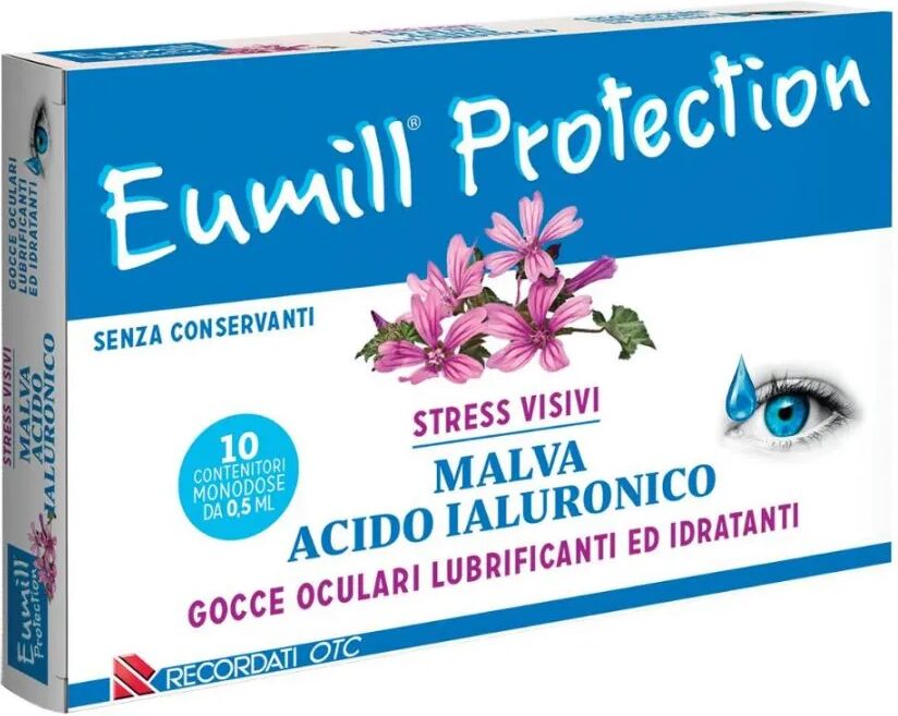 Eumill Protection Stress Visivo Gocce 10 Flaconcini Monodose