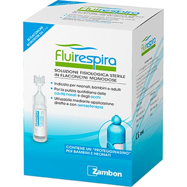 fluirespira soluzione fisiologica 30 flaconcini monodose