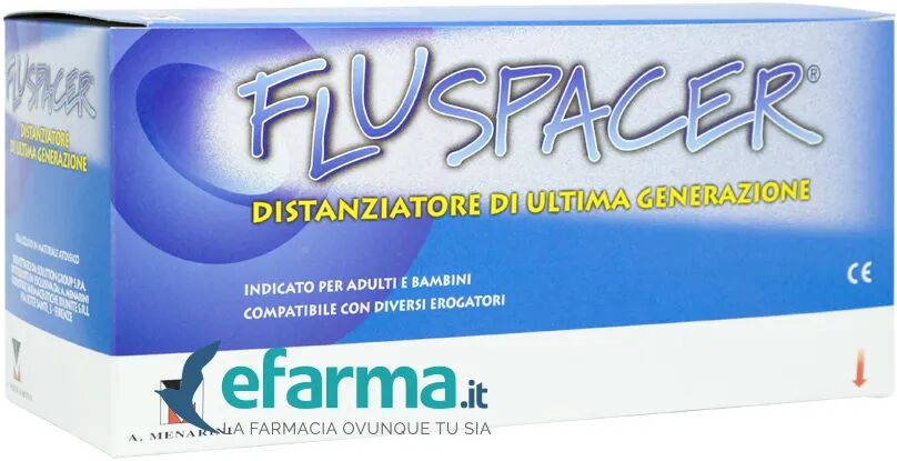 fluspacer distanziatore per aerosol per adulti e bambini