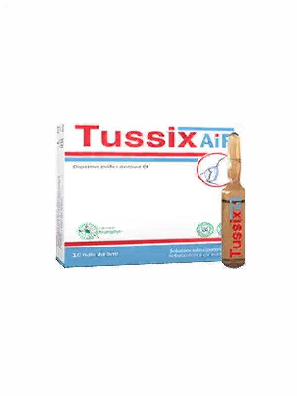 Tussix Air Integratore Benessere Vie Respiratorie 10 Fiale