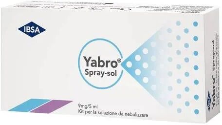 YABRO Spray-Sol 10 Fiale + Kit per la Soluzione da Nebulizzare