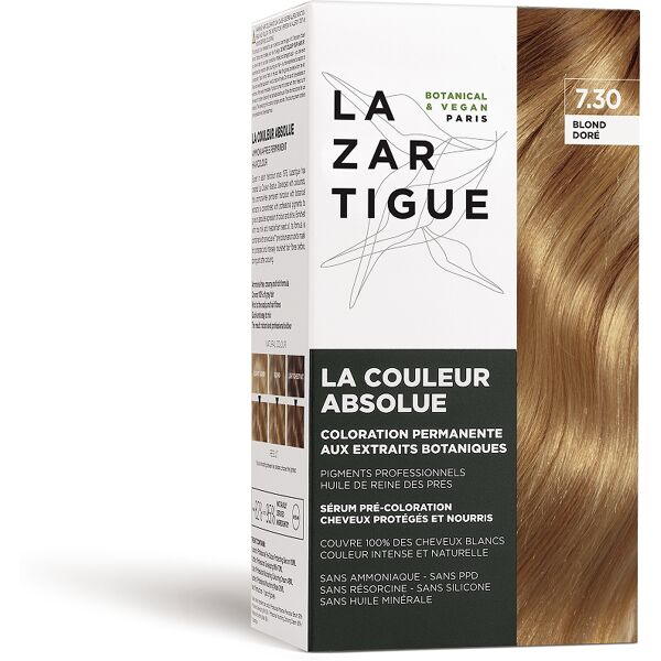 lazartigue la couleur absolue tinta capelli 7.30 colore biondo dorato