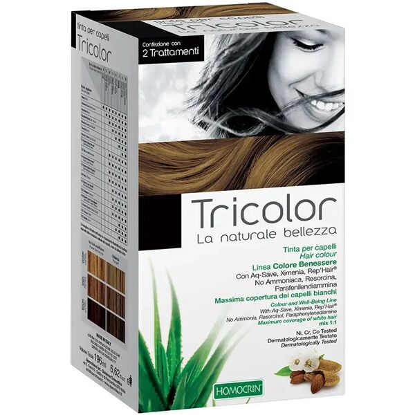 specchiasol tricolor tintura per capelli colore castano chiaro rame n°5/4