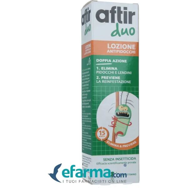 aftir e preaftir aftir duo lozione antipidocchi a doppia azione 100 ml