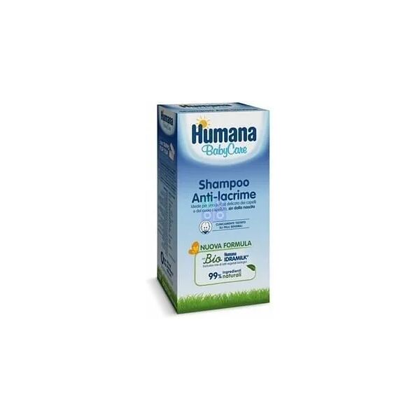 humana baby shampoo anti-lacrime bambini 200 ml